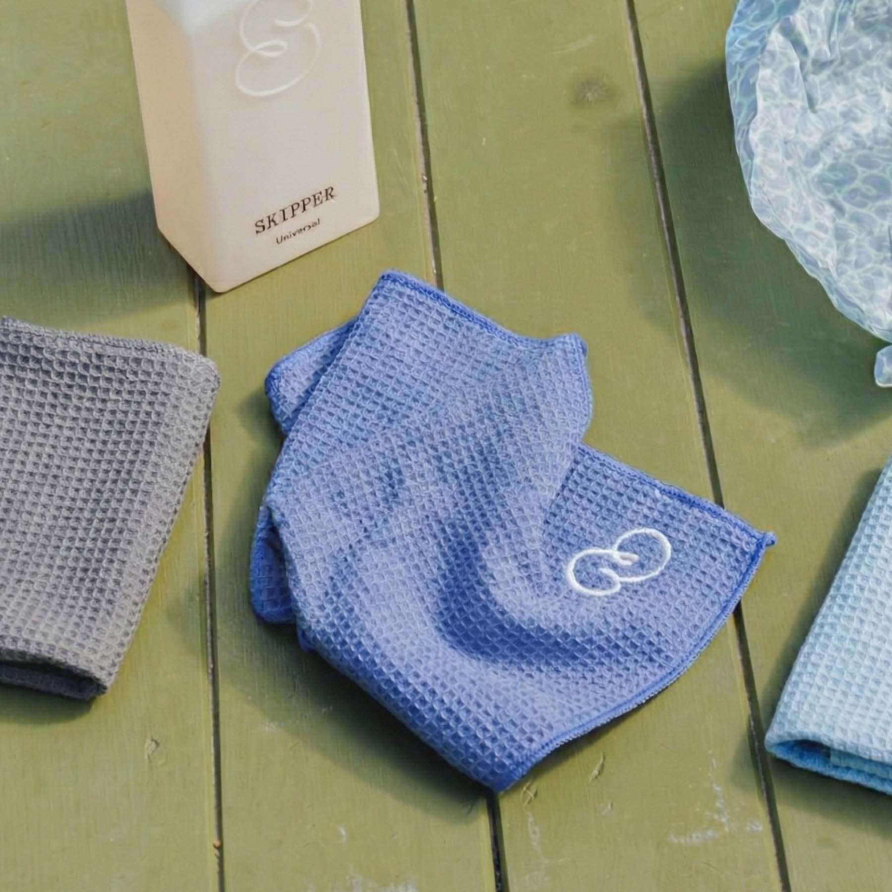 Microfibre Cleaning Cloths | General Purpose & Glass – Skipper