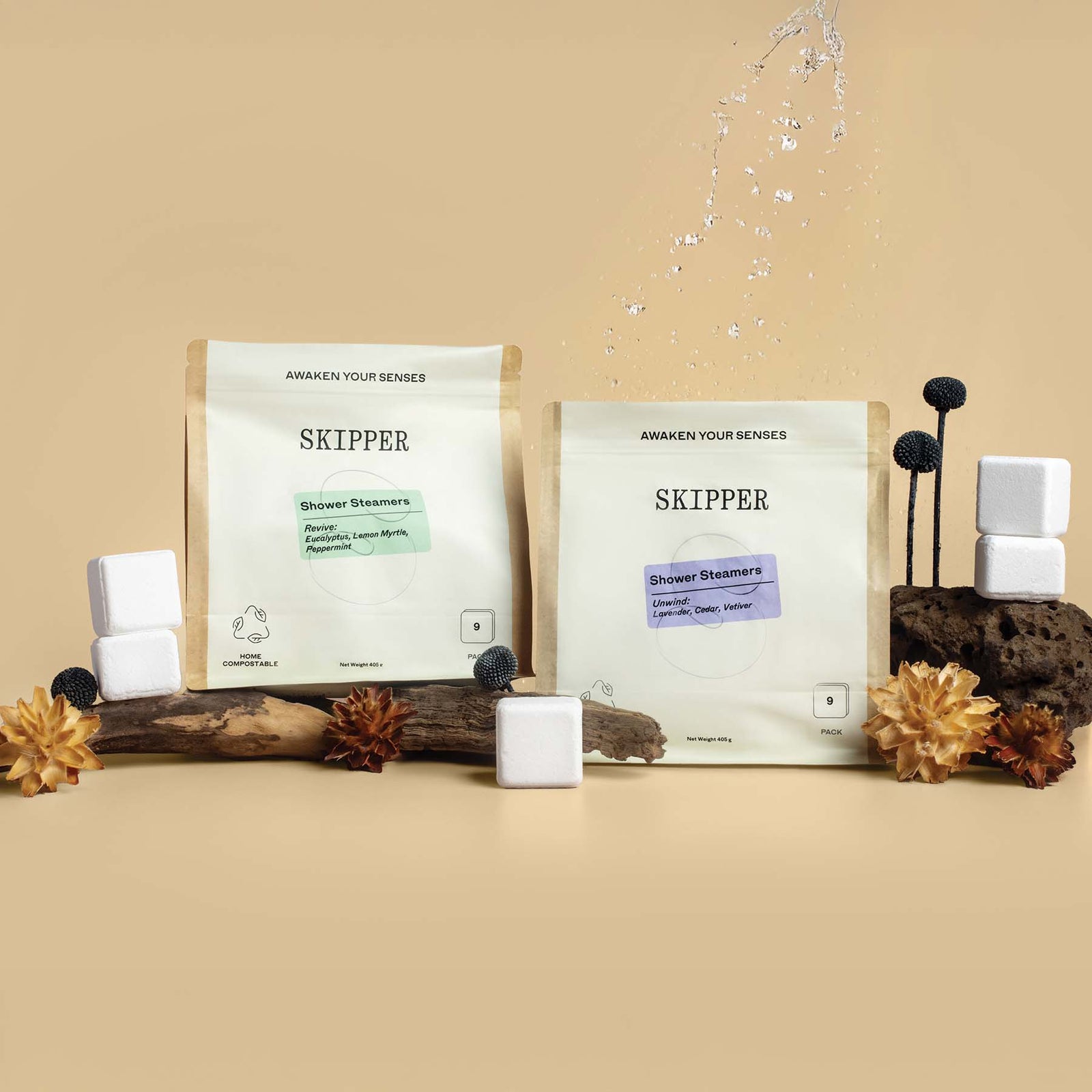 Naked Shower Steamers